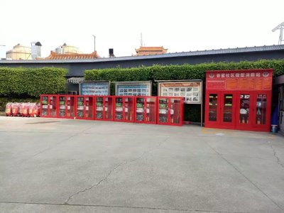 深圳室外消防器材柜廠家 打造定制化社區微型消防站與專業會議展覽服務